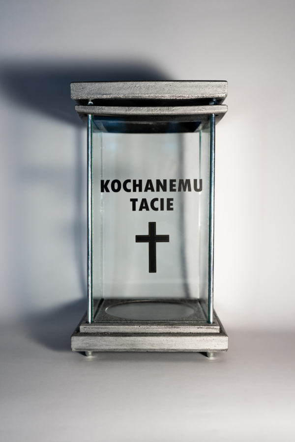 Dedykacja na Znicz – Personalizacja znicza – Własna Sentencja